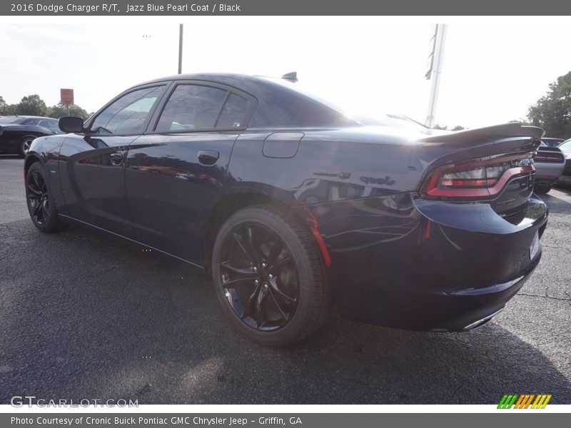 Jazz Blue Pearl Coat / Black 2016 Dodge Charger R/T