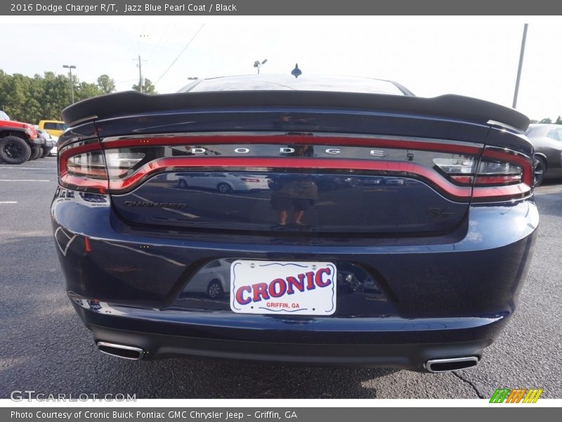 Jazz Blue Pearl Coat / Black 2016 Dodge Charger R/T