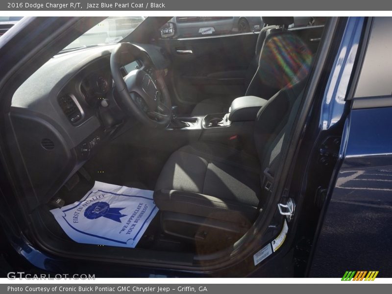 Jazz Blue Pearl Coat / Black 2016 Dodge Charger R/T