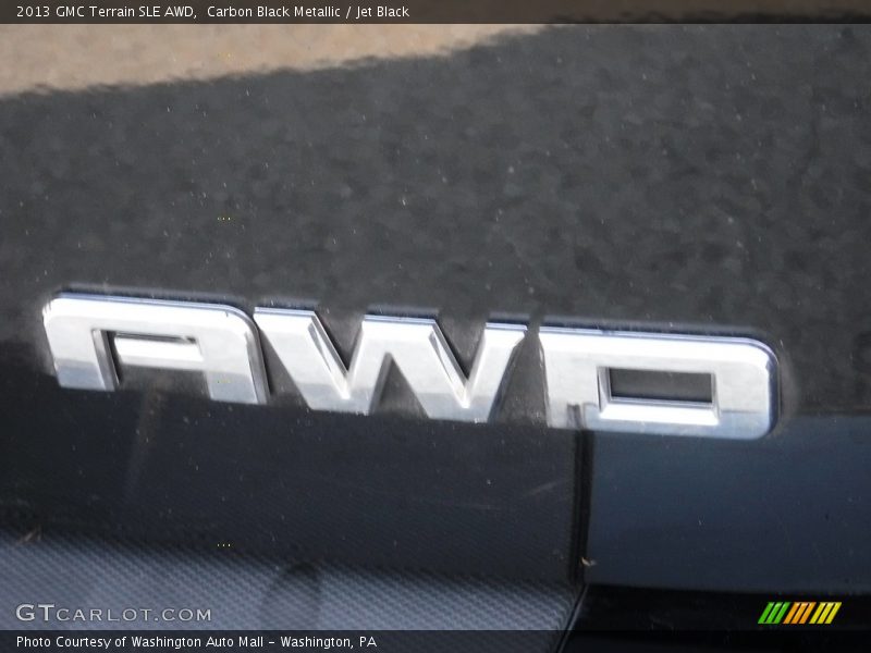 Carbon Black Metallic / Jet Black 2013 GMC Terrain SLE AWD