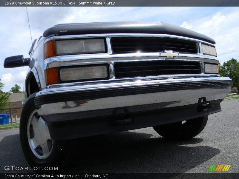 Summit White / Gray 1999 Chevrolet Suburban K1500 LT 4x4