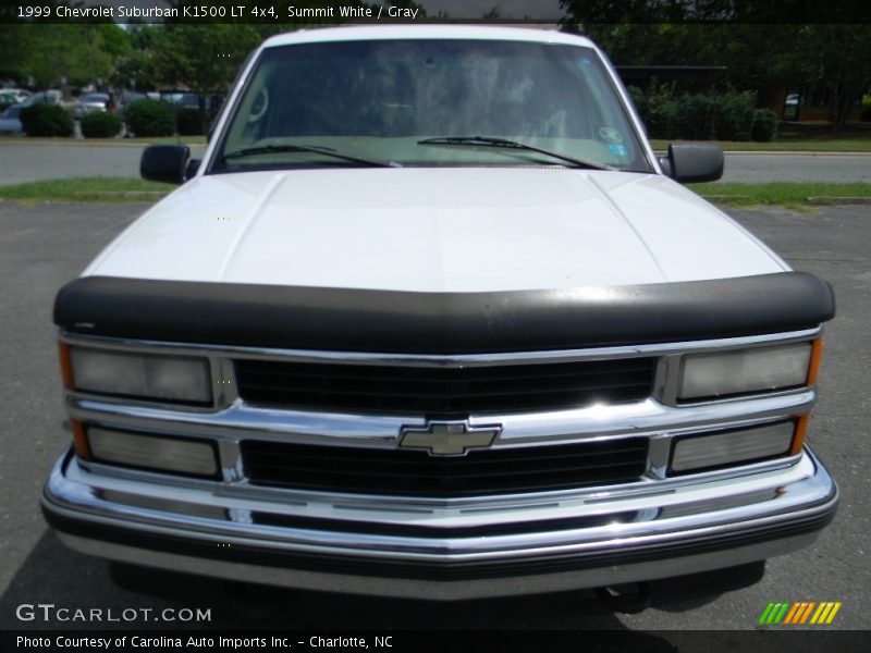 Summit White / Gray 1999 Chevrolet Suburban K1500 LT 4x4