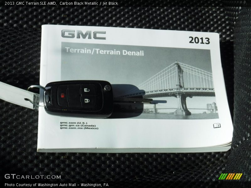 Carbon Black Metallic / Jet Black 2013 GMC Terrain SLE AWD