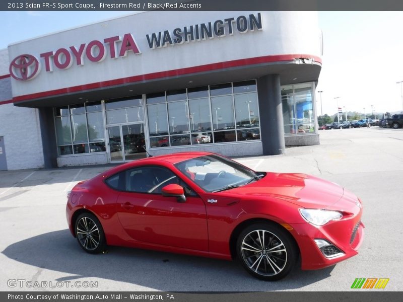 Firestorm Red / Black/Red Accents 2013 Scion FR-S Sport Coupe