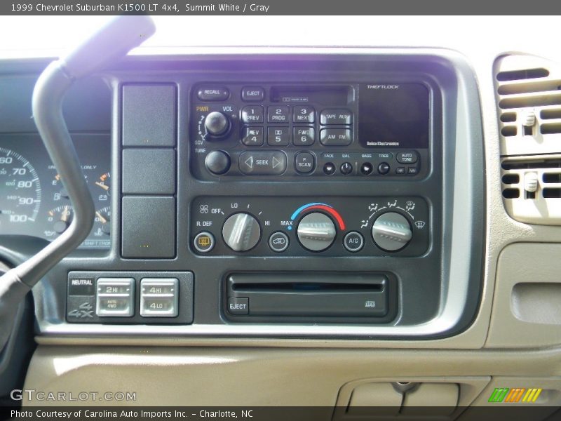 Summit White / Gray 1999 Chevrolet Suburban K1500 LT 4x4