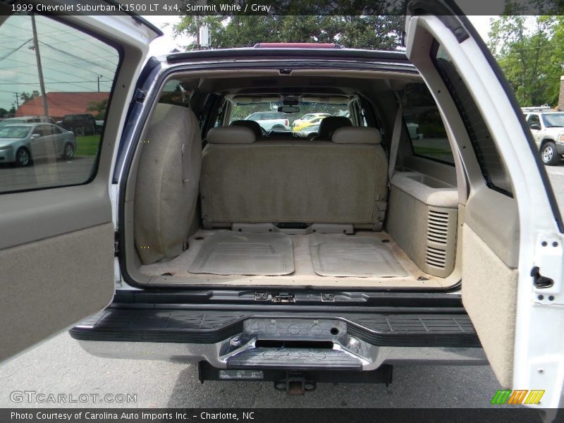 Summit White / Gray 1999 Chevrolet Suburban K1500 LT 4x4