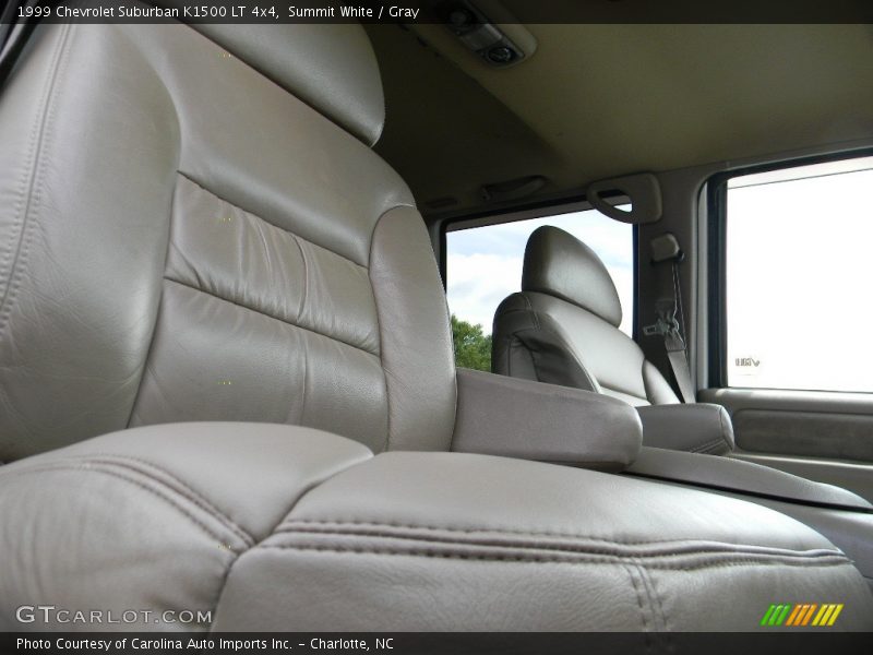 Summit White / Gray 1999 Chevrolet Suburban K1500 LT 4x4