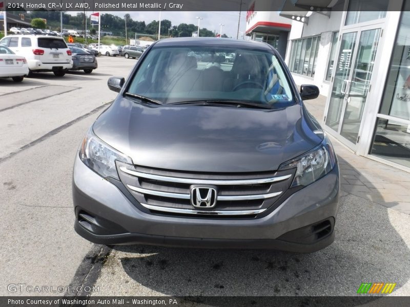 Polished Metal Metallic / Gray 2014 Honda CR-V LX AWD