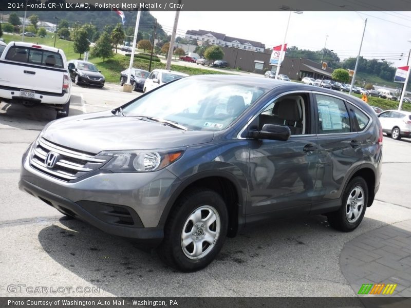 Polished Metal Metallic / Gray 2014 Honda CR-V LX AWD