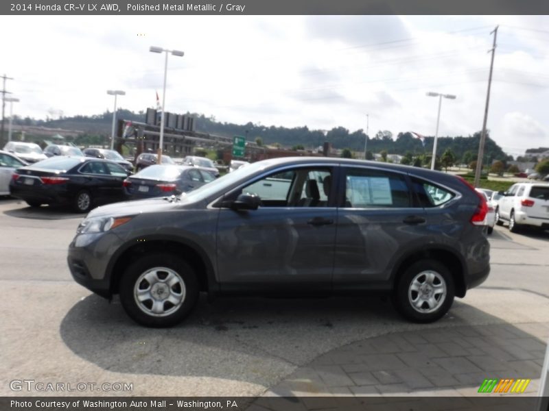 Polished Metal Metallic / Gray 2014 Honda CR-V LX AWD