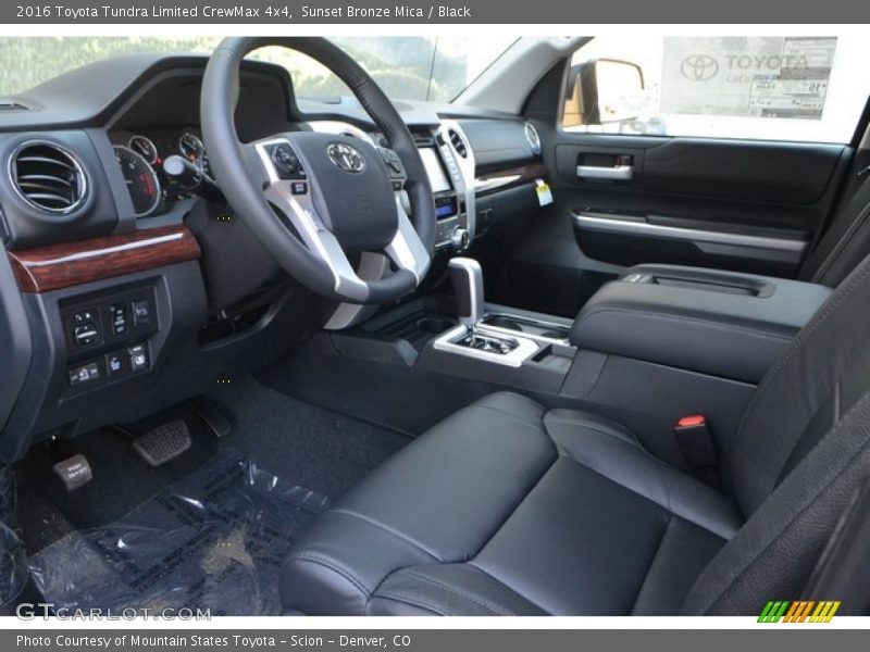 Sunset Bronze Mica / Black 2016 Toyota Tundra Limited CrewMax 4x4
