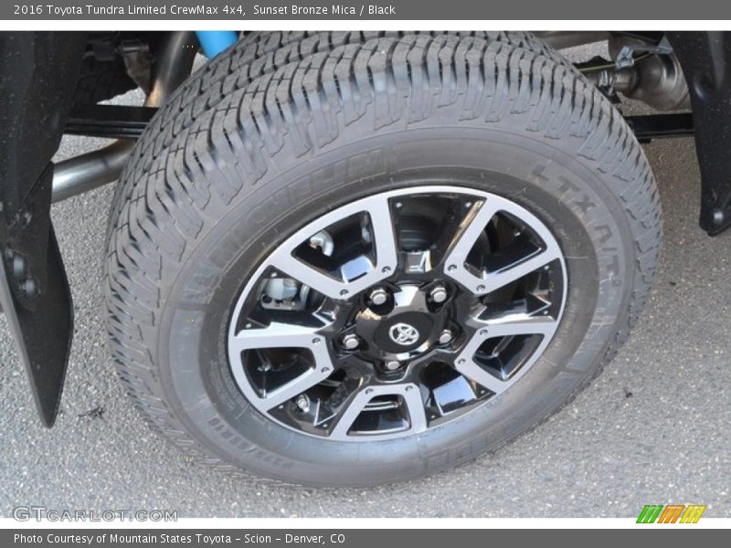 Sunset Bronze Mica / Black 2016 Toyota Tundra Limited CrewMax 4x4