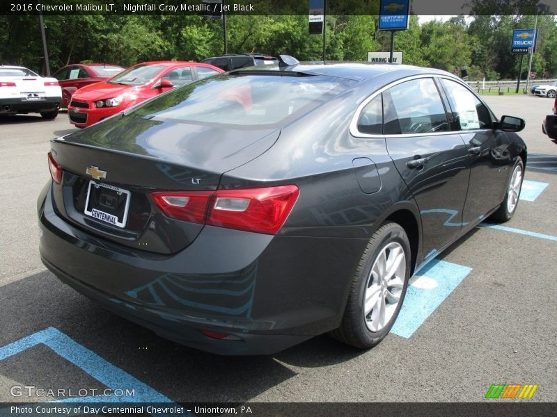 Nightfall Gray Metallic / Jet Black 2016 Chevrolet Malibu LT