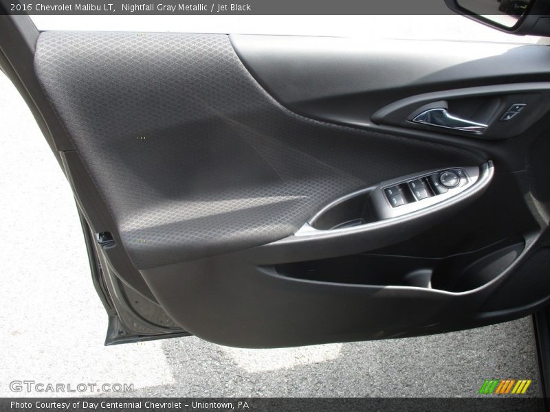 Nightfall Gray Metallic / Jet Black 2016 Chevrolet Malibu LT