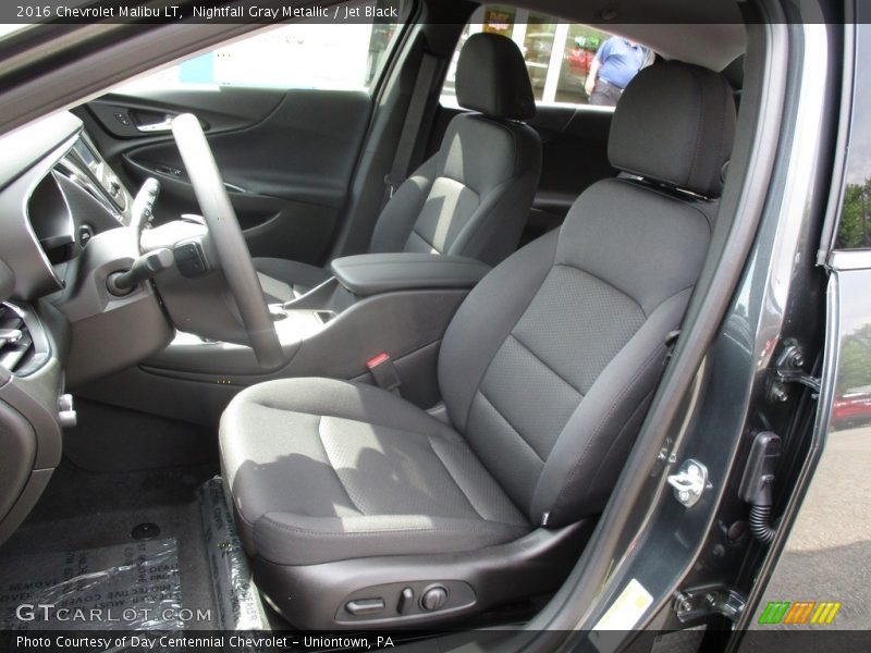 Nightfall Gray Metallic / Jet Black 2016 Chevrolet Malibu LT
