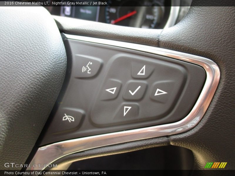 Nightfall Gray Metallic / Jet Black 2016 Chevrolet Malibu LT