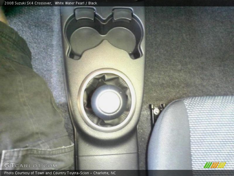 White Water Pearl / Black 2008 Suzuki SX4 Crossover