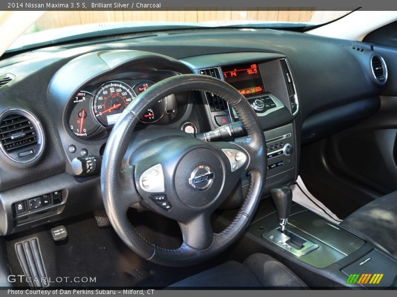 Brilliant Silver / Charcoal 2014 Nissan Maxima 3.5 S