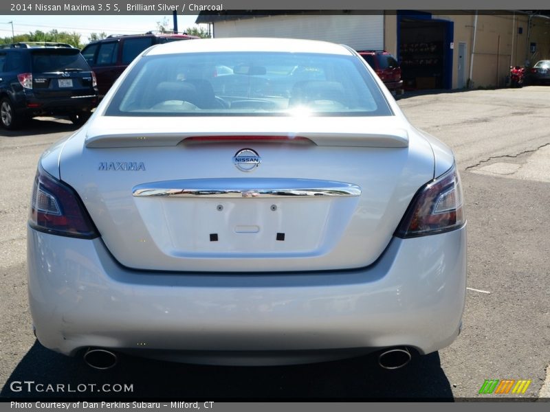 Brilliant Silver / Charcoal 2014 Nissan Maxima 3.5 S
