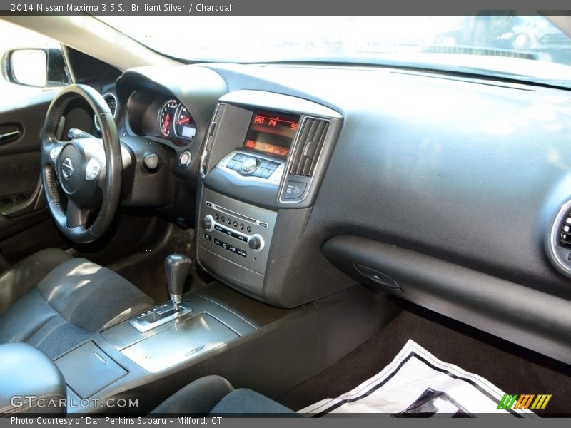 Brilliant Silver / Charcoal 2014 Nissan Maxima 3.5 S