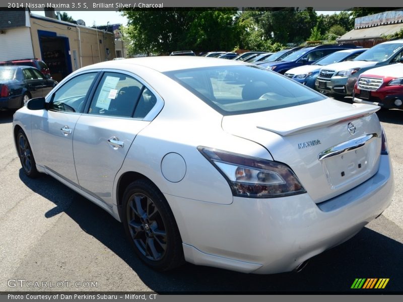 Brilliant Silver / Charcoal 2014 Nissan Maxima 3.5 S