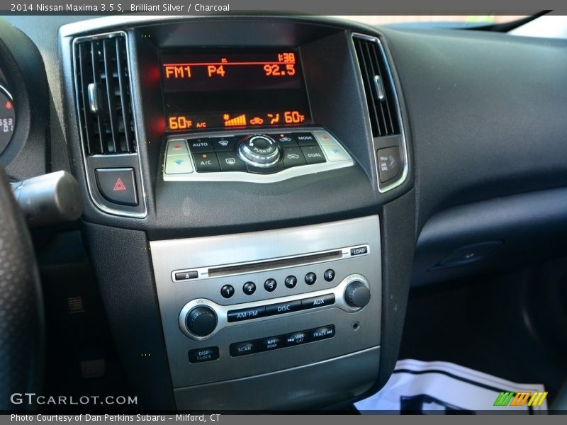 Brilliant Silver / Charcoal 2014 Nissan Maxima 3.5 S