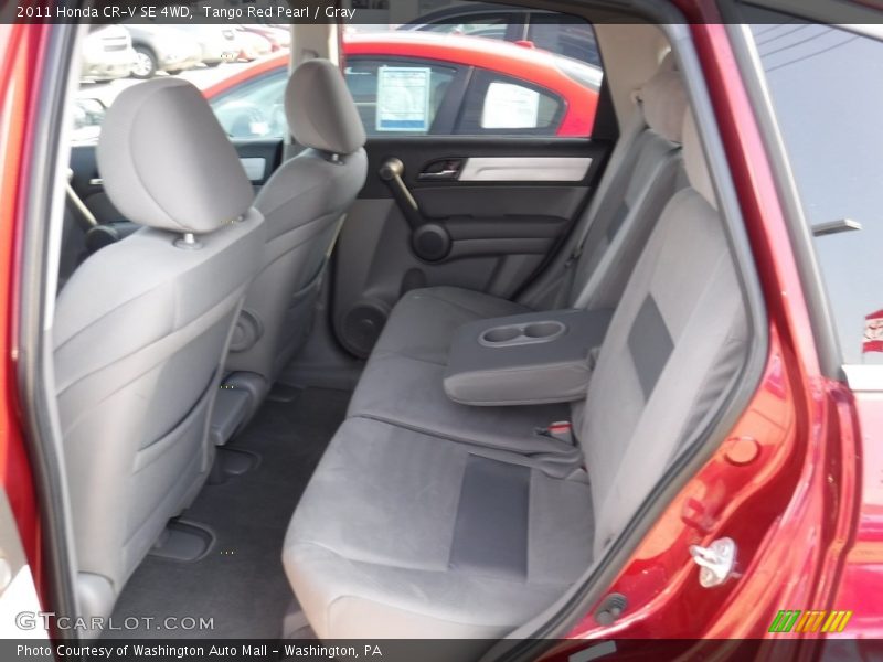 Tango Red Pearl / Gray 2011 Honda CR-V SE 4WD