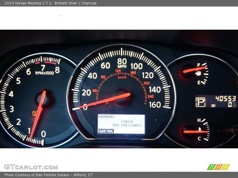 Brilliant Silver / Charcoal 2014 Nissan Maxima 3.5 S