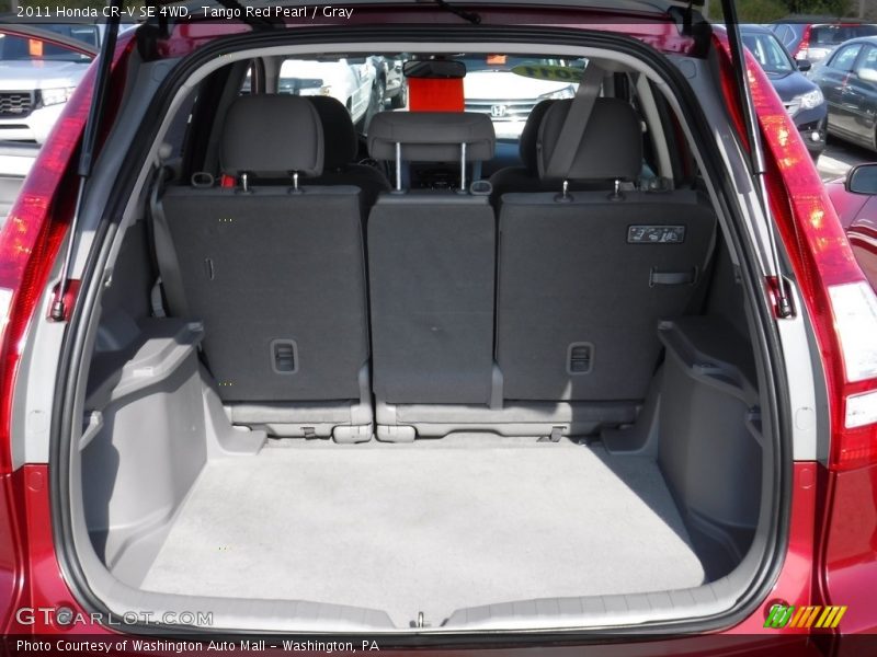 Tango Red Pearl / Gray 2011 Honda CR-V SE 4WD