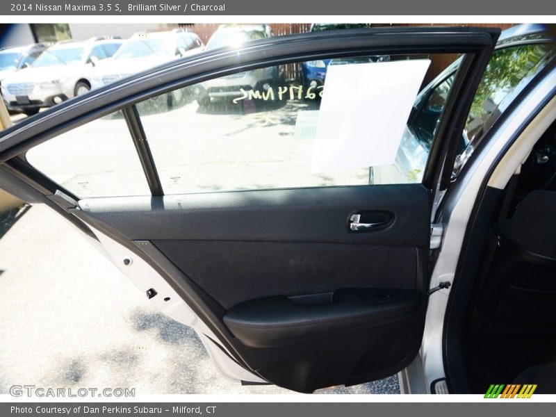 Brilliant Silver / Charcoal 2014 Nissan Maxima 3.5 S