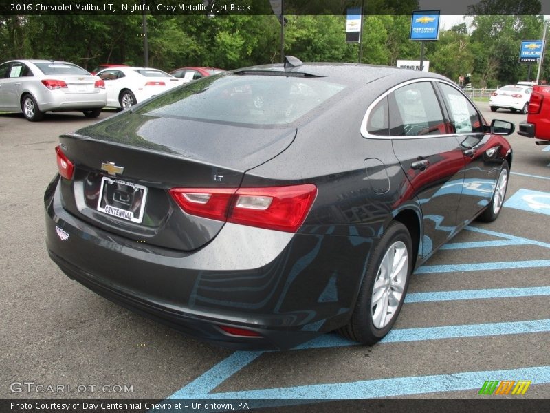 Nightfall Gray Metallic / Jet Black 2016 Chevrolet Malibu LT