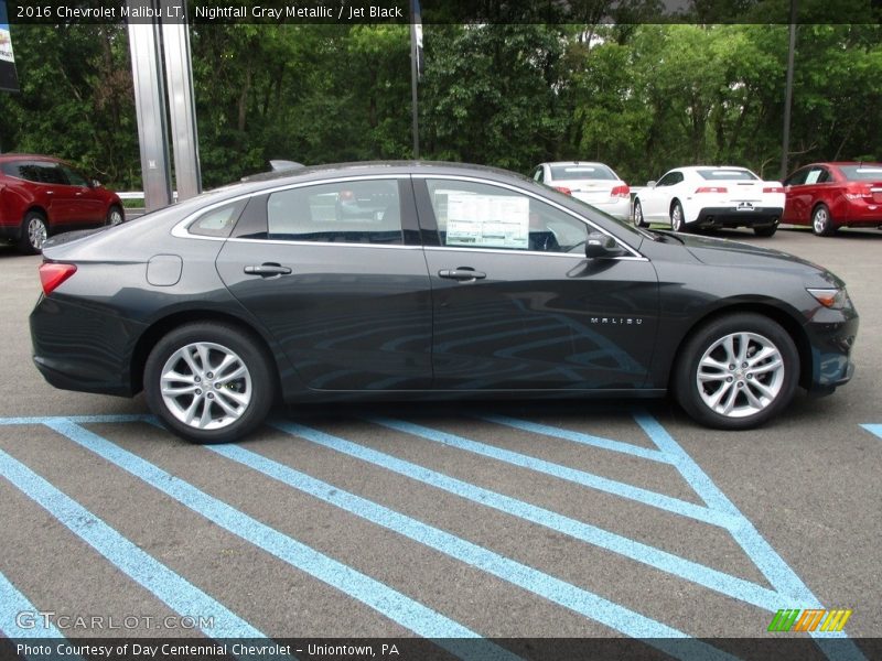 Nightfall Gray Metallic / Jet Black 2016 Chevrolet Malibu LT