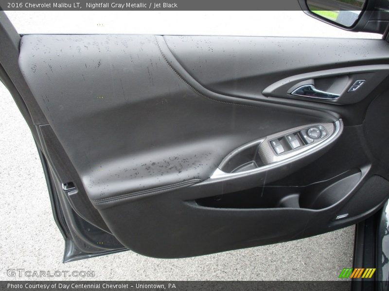 Nightfall Gray Metallic / Jet Black 2016 Chevrolet Malibu LT