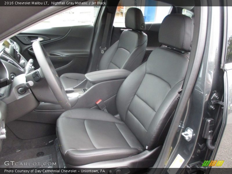 Nightfall Gray Metallic / Jet Black 2016 Chevrolet Malibu LT