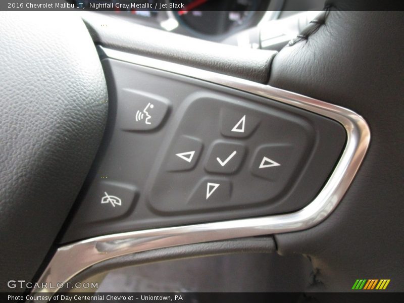 Nightfall Gray Metallic / Jet Black 2016 Chevrolet Malibu LT