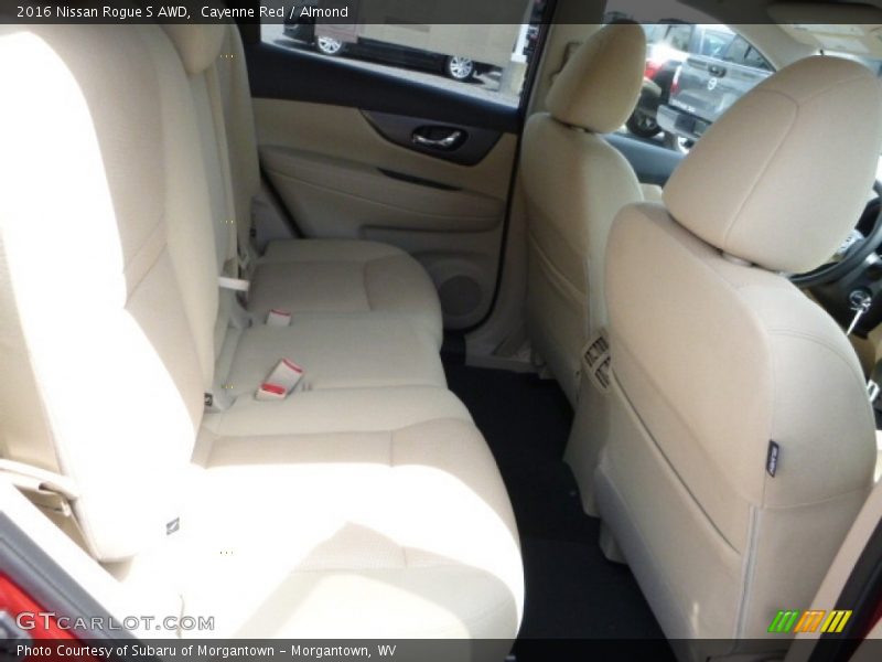 Cayenne Red / Almond 2016 Nissan Rogue S AWD