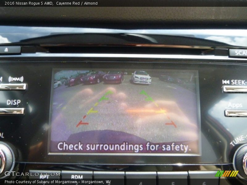 Cayenne Red / Almond 2016 Nissan Rogue S AWD