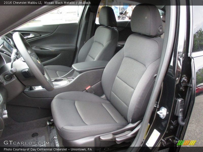 Mosaic Black Metallic / Jet Black 2016 Chevrolet Malibu LS