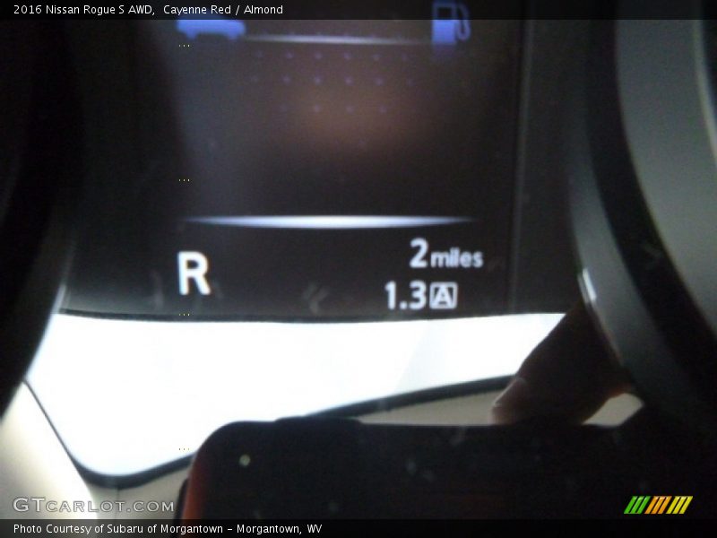Cayenne Red / Almond 2016 Nissan Rogue S AWD