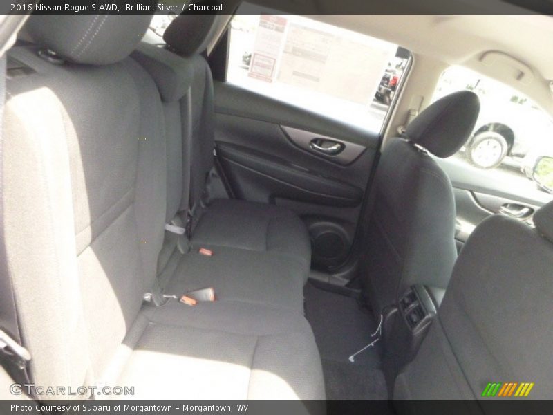 Brilliant Silver / Charcoal 2016 Nissan Rogue S AWD