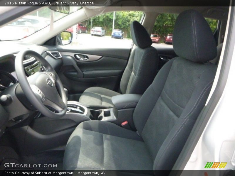 Brilliant Silver / Charcoal 2016 Nissan Rogue S AWD