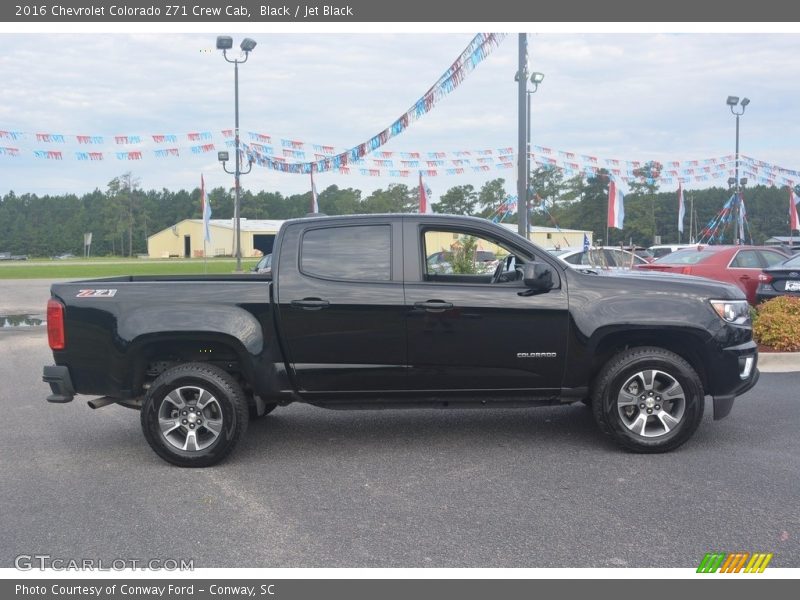 Black / Jet Black 2016 Chevrolet Colorado Z71 Crew Cab