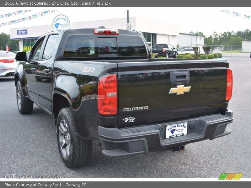 Black / Jet Black 2016 Chevrolet Colorado Z71 Crew Cab
