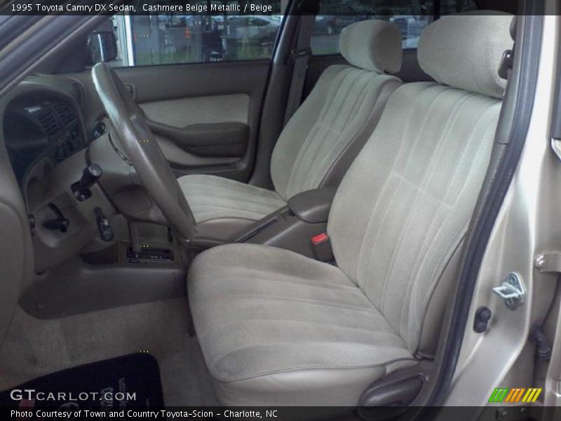 Cashmere Beige Metallic / Beige 1995 Toyota Camry DX Sedan