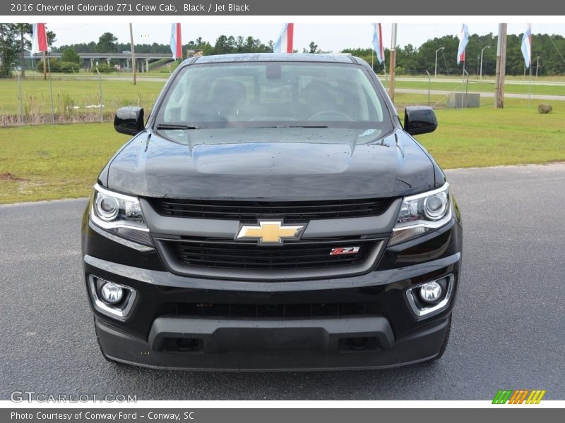 Black / Jet Black 2016 Chevrolet Colorado Z71 Crew Cab