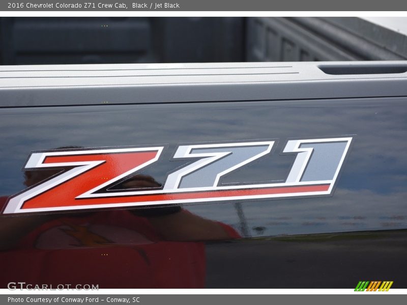Black / Jet Black 2016 Chevrolet Colorado Z71 Crew Cab