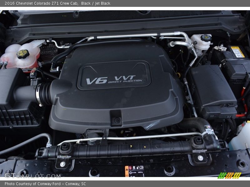 Black / Jet Black 2016 Chevrolet Colorado Z71 Crew Cab