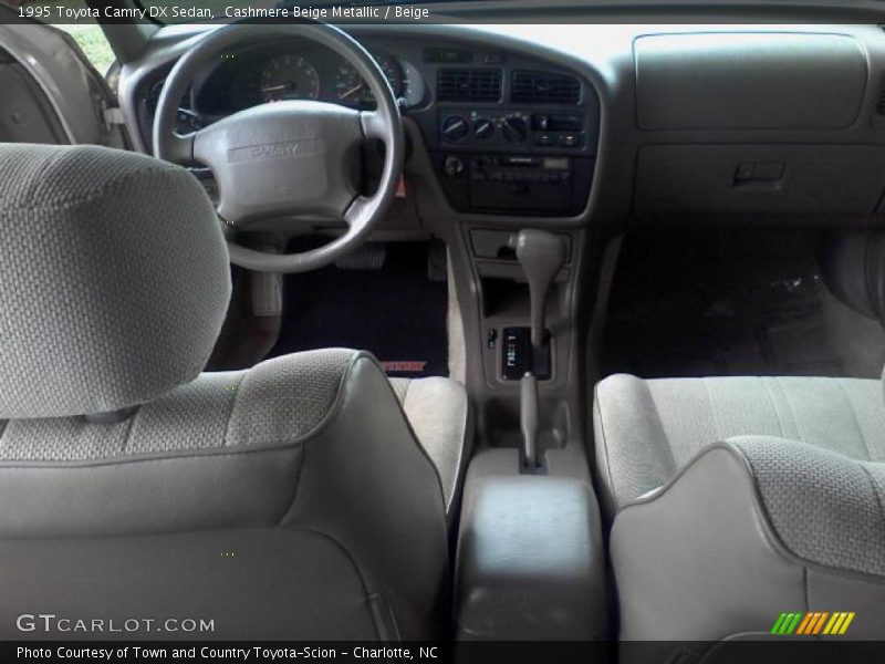 Cashmere Beige Metallic / Beige 1995 Toyota Camry DX Sedan