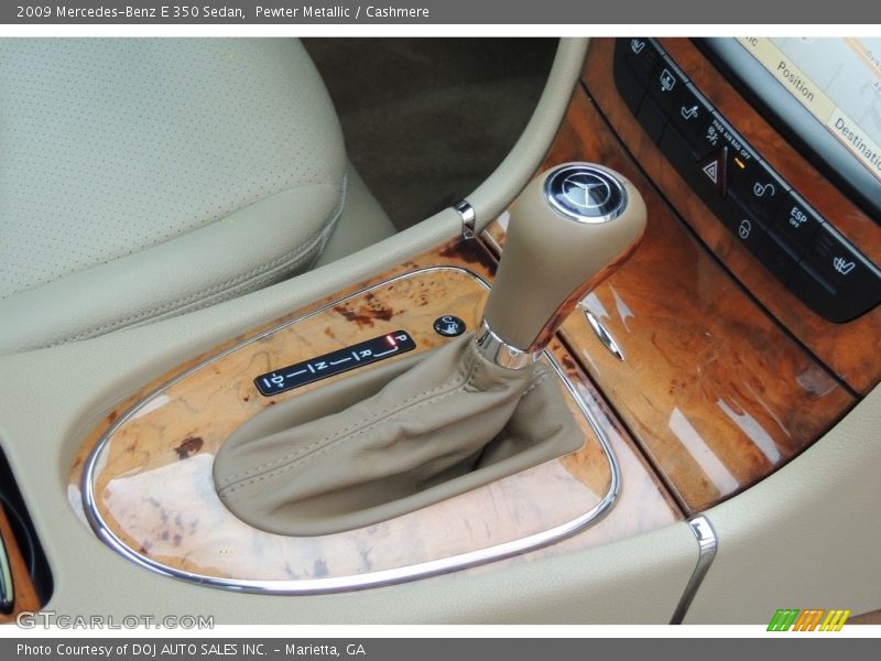 Pewter Metallic / Cashmere 2009 Mercedes-Benz E 350 Sedan