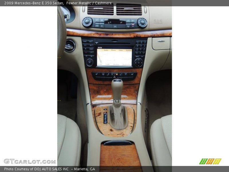 Pewter Metallic / Cashmere 2009 Mercedes-Benz E 350 Sedan